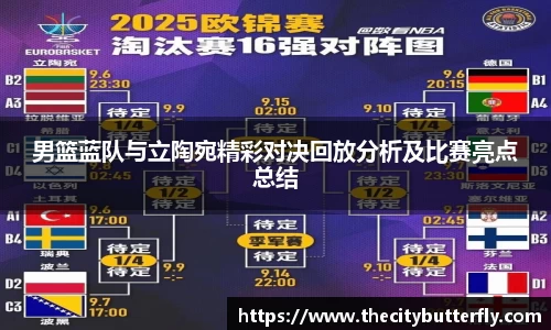 男篮蓝队与立陶宛精彩对决回放分析及比赛亮点总结